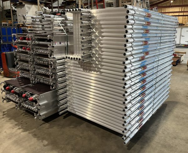 Euroscaffold aluminium rolsteiger en onderdelen uit voorraad - Image 8