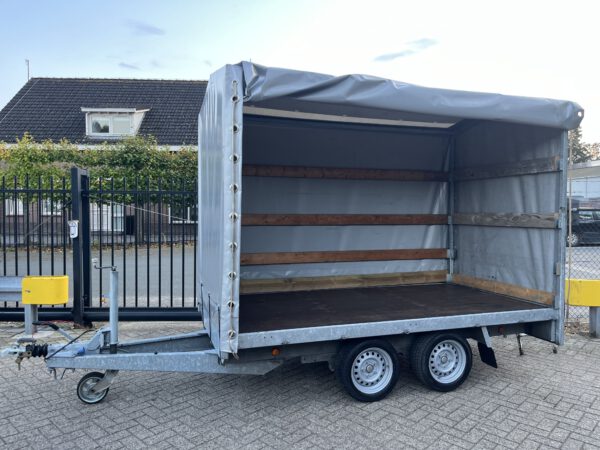 Proline plateauwagen met huif 301x155x180CM 2000KG BJ2018 - Image 4