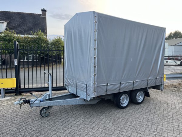 Proline plateauwagen met huif 301x155x180CM 2000KG BJ2018