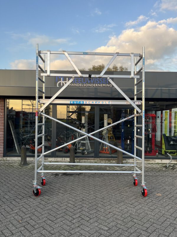 Euroscaffold aluminium rolsteiger 75x250CM 4.2M werkhoogte - Image 2