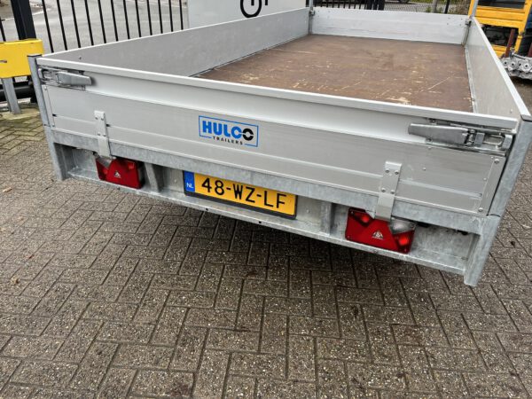 Hulco Medax-2 plateauwagen/aanhanger 405x183CM 3000KG BJ2021 - Image 11