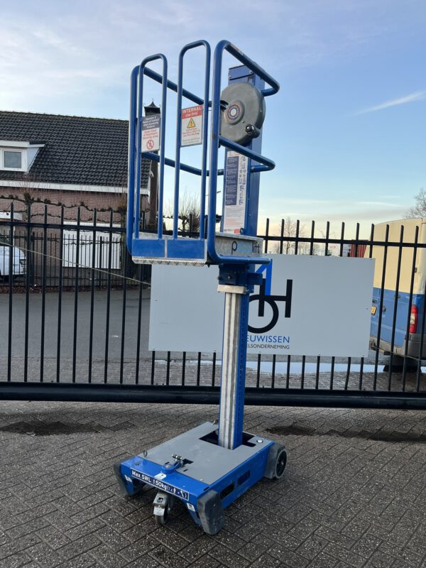 Power Towers Pecolift handbediende hoogwerker 350CM WH - Image 6