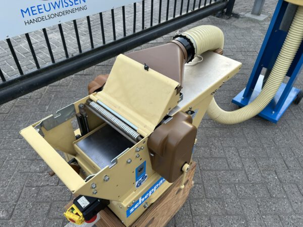 Scheppach HMS 260 vlakvandiktebank + HA2600 afzuiger 400V - Afbeelding 12