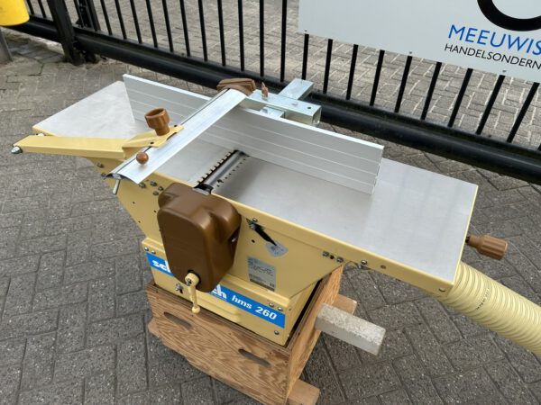 Scheppach HMS 260 vlakvandiktebank + HA2600 afzuiger 400V - Afbeelding 15