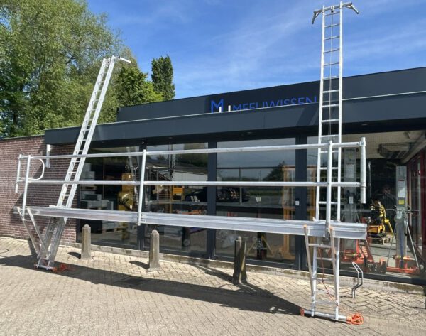 Wienese aluminium schuine werkstelling 7.00M werkhoogte - Afbeelding 13