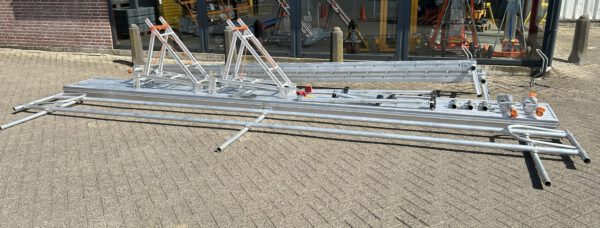 Wienese aluminium schuine werkstelling 7.00M werkhoogte - Afbeelding 15