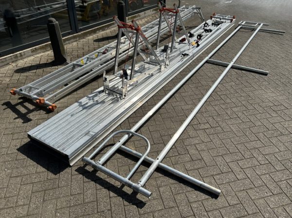 Wienese aluminium schuine werkstelling 7.00M werkhoogte - Afbeelding 16