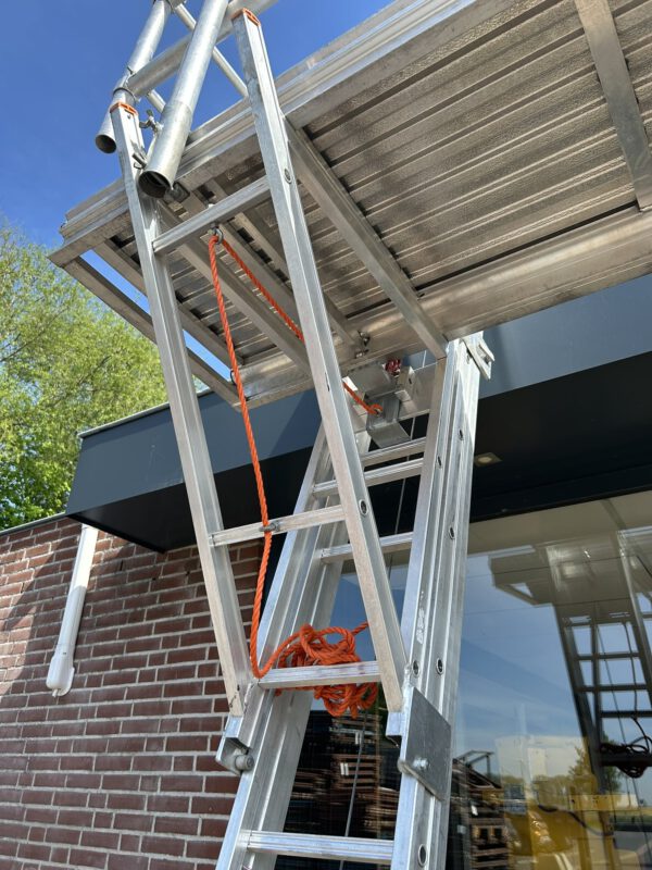 Wienese aluminium schuine werkstelling 7.00M werkhoogte - Afbeelding 6