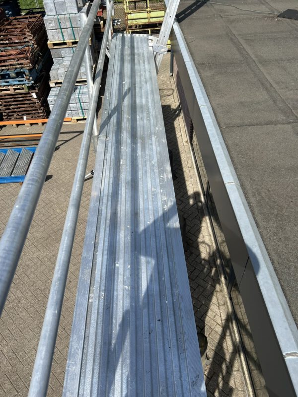 Wienese aluminium schuine werkstelling 7.00M werkhoogte - Afbeelding 7