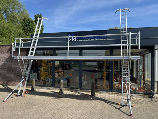 Wienese aluminium schuine werkstelling 7.00M werkhoogte - Afbeelding 9