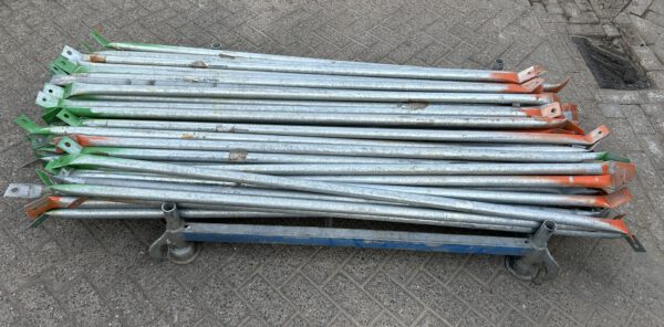 Bouwhekschoor/bouwhek schoor licht model gebruikt 200CM - Afbeelding 3