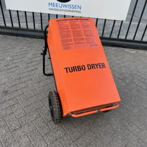 Dryfast DF800 mobiele bouwdroger/bouw droger 230V