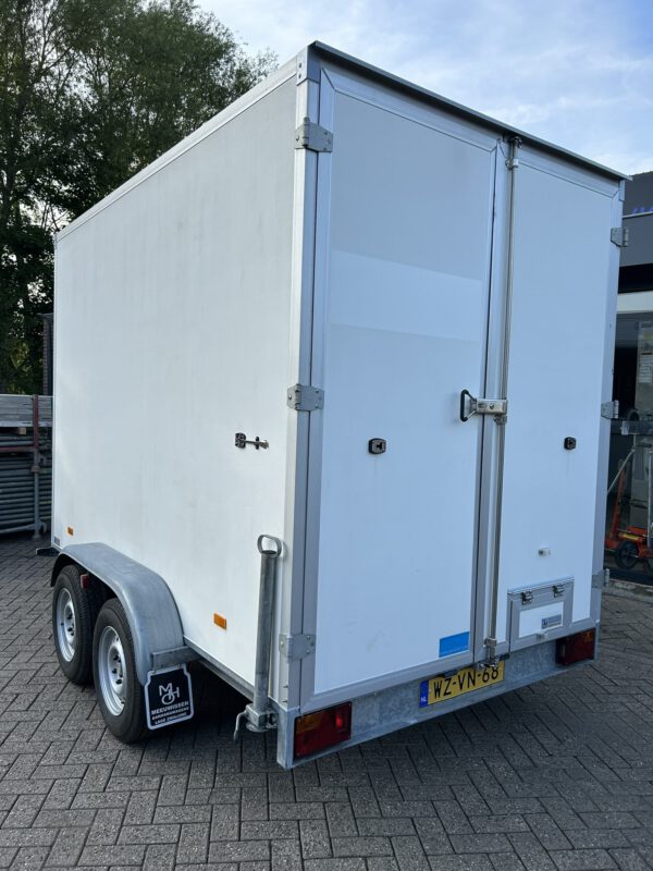 Hapert gesloten aanhanger + zijdeur en raam 300x180x210CM - Afbeelding 6