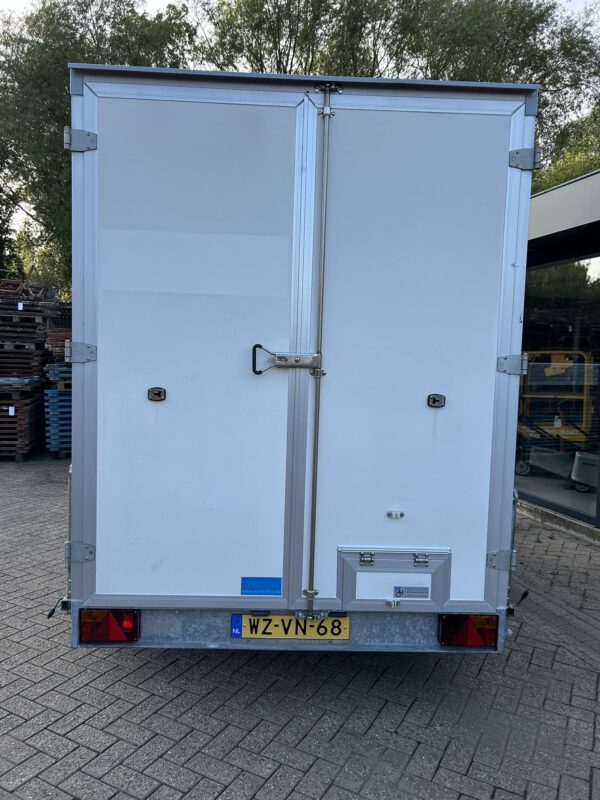 Hapert gesloten aanhanger + zijdeur en raam 300x180x210CM - Afbeelding 7