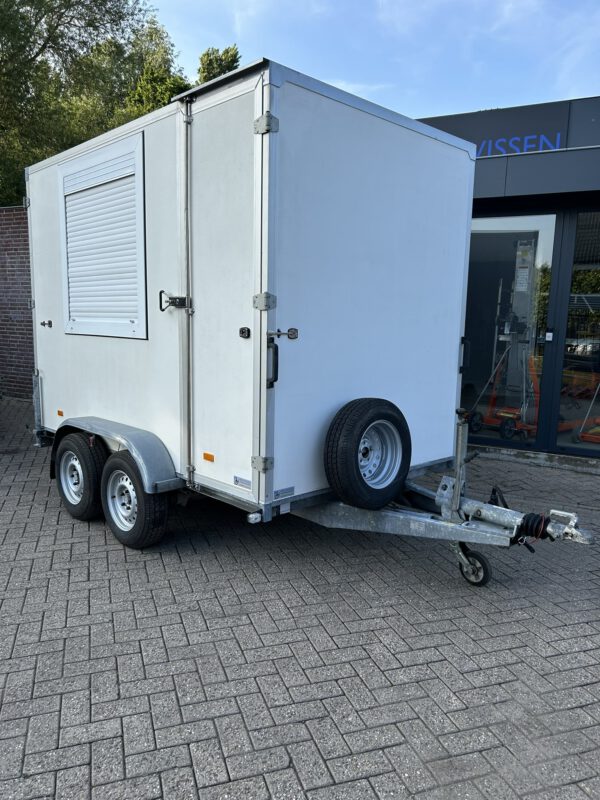 Hapert gesloten aanhanger + zijdeur en raam 300x180x210CM - Afbeelding 2