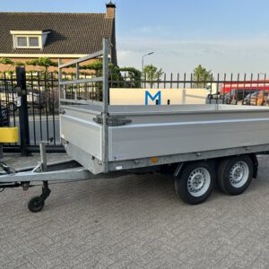 Hapert plateauwagen/aanhanger 335x180x50CM 2700KG MARGE