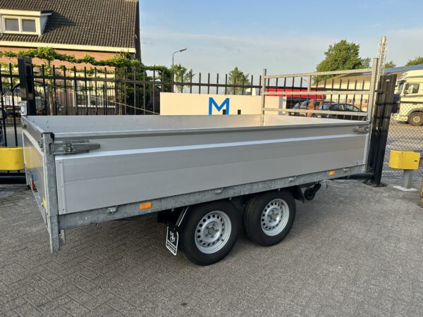 Hapert plateauwagen/aanhanger 335x180x50CM 2700KG MARGE - Afbeelding 9