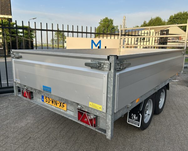 Hapert plateauwagen/aanhanger 335x180x50CM 2700KG MARGE - Afbeelding 10