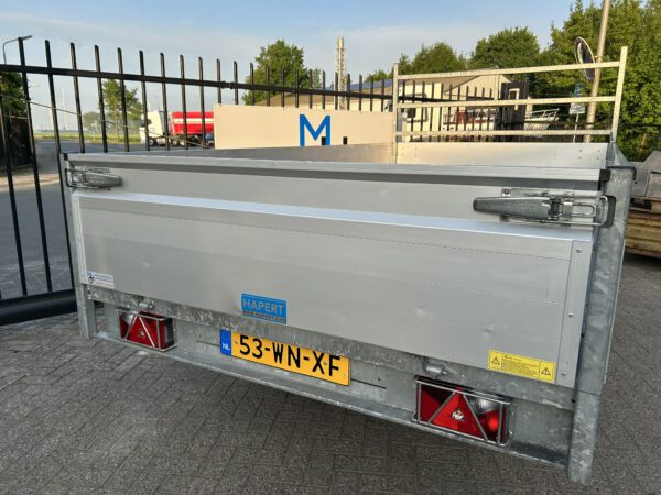 Hapert plateauwagen/aanhanger 335x180x50CM 2700KG MARGE - Afbeelding 11