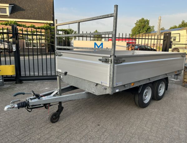 Hapert plateauwagen/aanhanger 335x180x50CM 2700KG MARGE - Afbeelding 2