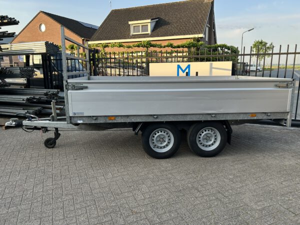 Hapert plateauwagen/aanhanger 335x180x50CM 2700KG MARGE - Afbeelding 5