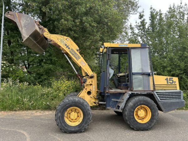 Komatsu Hanomag 15F wiellader/shovel - Afbeelding 5