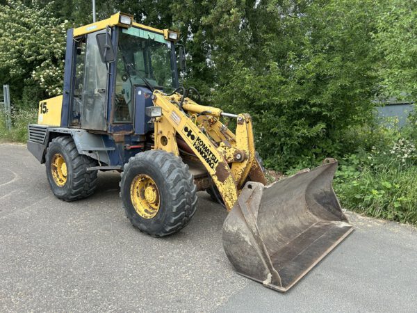 Komatsu Hanomag 15F wiellader/shovel - Afbeelding 7