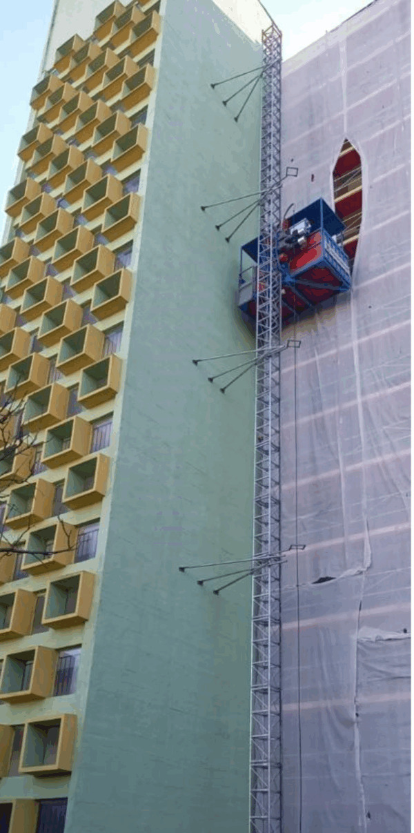 Deckman goederen- en personenlift/bouwlift 1500KG 30.00M ongebruikt - Afbeelding 15