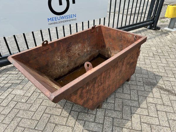 Kraancontainer/cranecontainer/puinbak/puincontainer 500L - Afbeelding 5