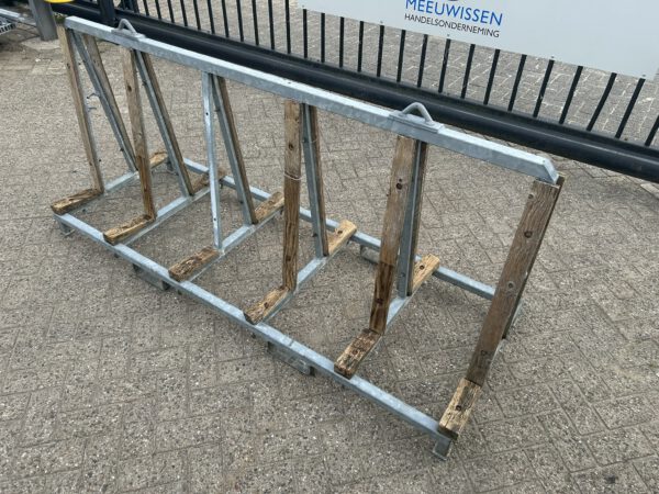 Glasbok/glasbokken/kozijnbok/kozijnenbok/platencontainer - Afbeelding 3