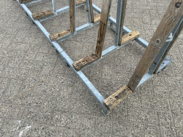 Glasbok/glasbokken/kozijnbok/kozijnenbok/platencontainer - Afbeelding 4