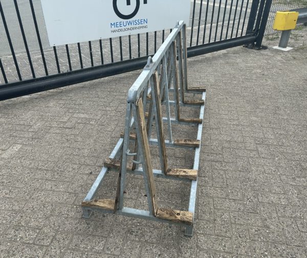 Glasbok/glasbokken/kozijnbok/kozijnenbok/platencontainer - Afbeelding 7