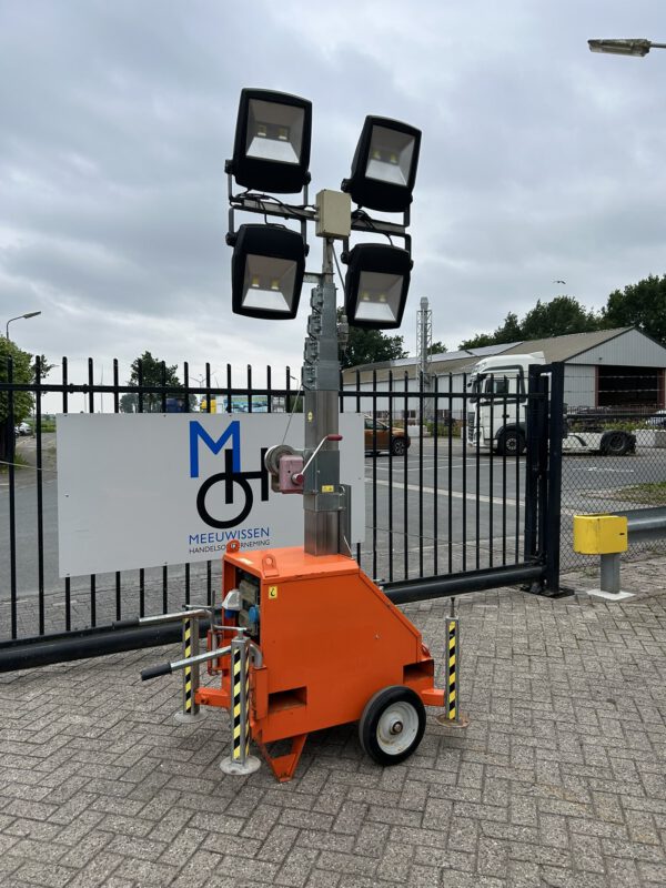 Linktower/Towerlight/mobiele lichtmast koppelbaar 7.00M LED - Afbeelding 2