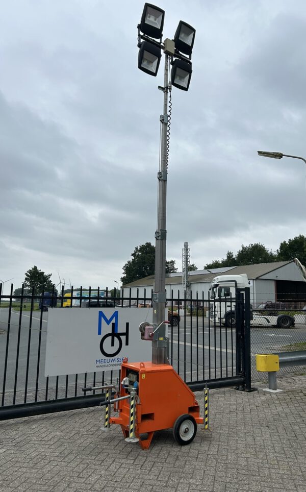 Linktower/Towerlight/mobiele lichtmast koppelbaar 7.00M LED - Afbeelding 7