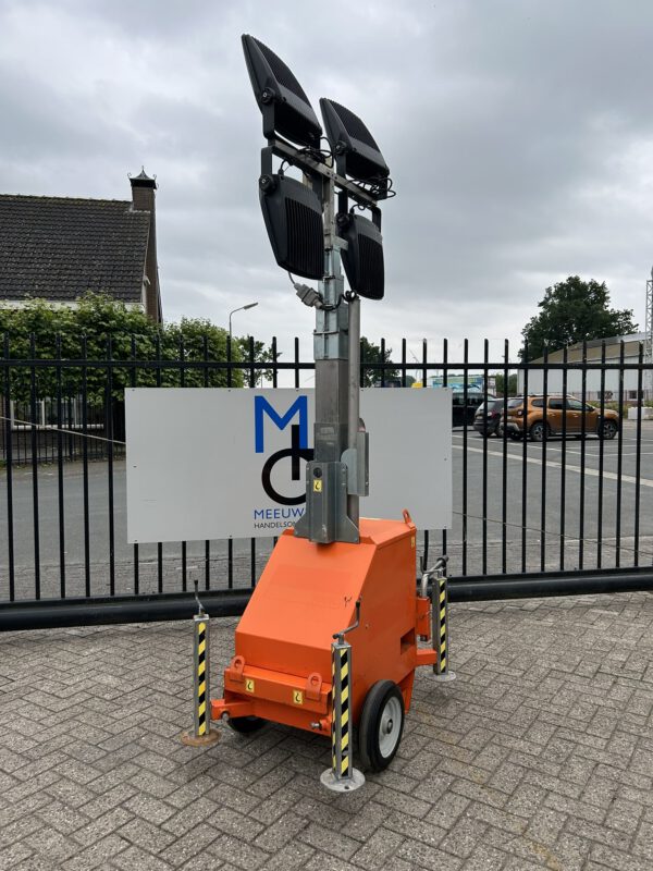 Linktower/Towerlight/mobiele lichtmast koppelbaar 7.00M LED - Afbeelding 4