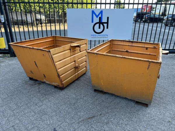 Bauer BSK 90 kantelbak/kiepbak t.b.v. kanteltraverse gebruik - Afbeelding 7