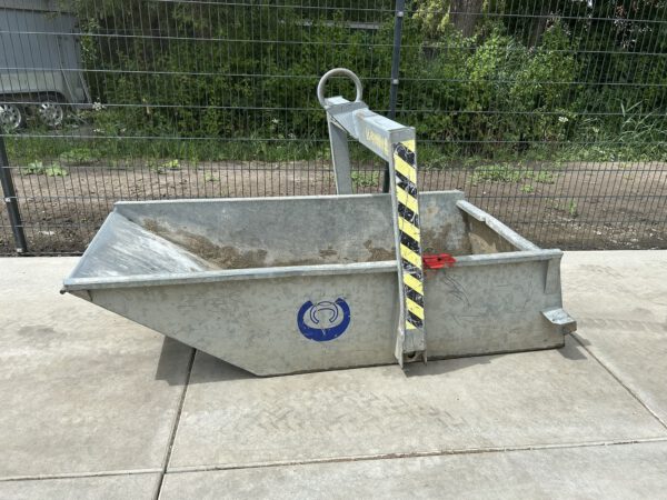 Kraancontainer/kraan container/cranecontainer 1000L 2000KG - Afbeelding 2