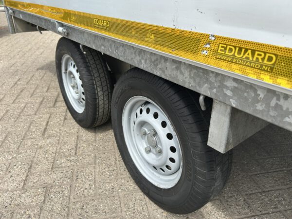 Eduard plateauwagen met loofrekken 311x160CM 2000KG - Afbeelding 11