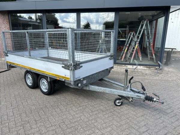 Eduard plateauwagen met loofrekken 311x160CM 2000KG - Afbeelding 2