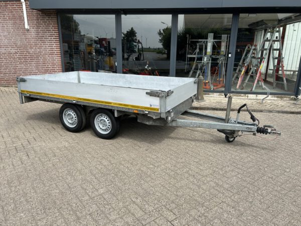 Eduard plateauwagen met loofrekken 311x160CM 2000KG - Afbeelding 7