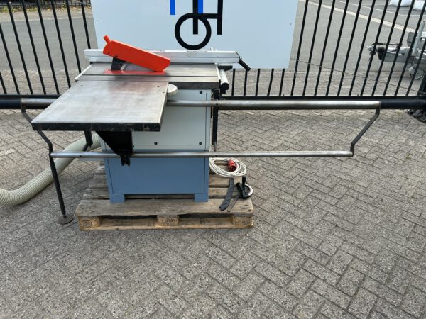 HBM cirkelzaagtafel 380V + afzuiger 230V gebruikt - Afbeelding 2