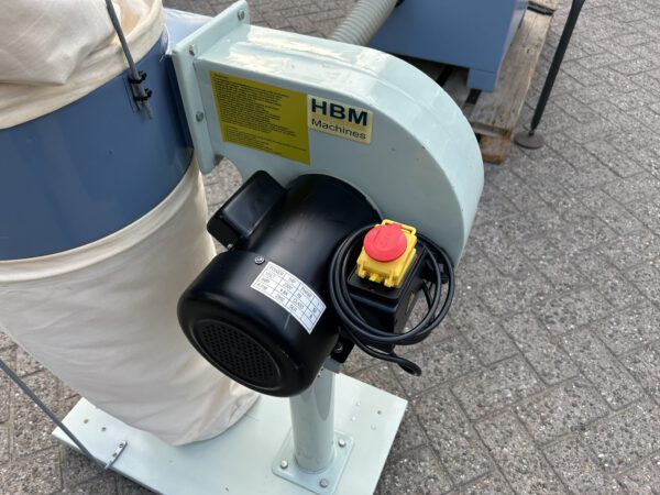 HBM cirkelzaagtafel 380V + afzuiger 230V gebruikt - Afbeelding 7
