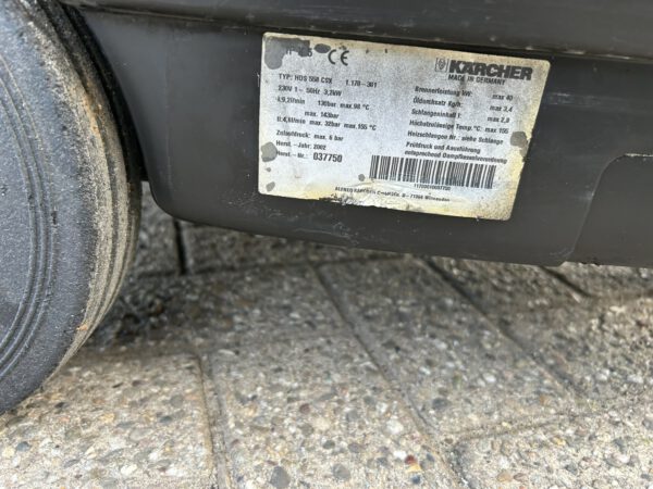 Karcher HDS 558 CSX stoomcleaner/hogedrukreiniger 230V - Afbeelding 7