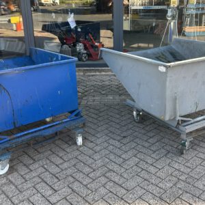 Heftruck kantelbak/kantel bak verrijdbaar 500/600L gebruikt