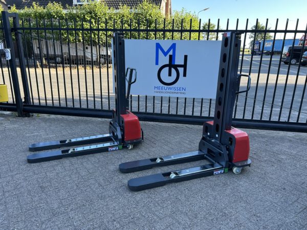 Meeneem stapelaar semi elektrisch 500KG 135CM NIEUW - Afbeelding 4