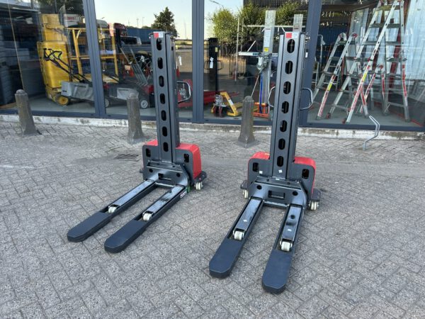 Meeneem stapelaar semi elektrisch 500KG 135CM NIEUW - Afbeelding 2