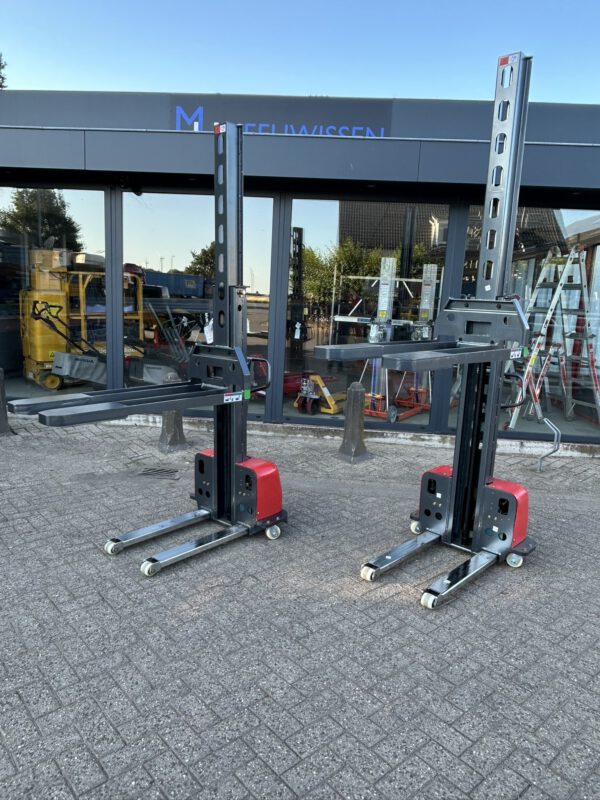 Meeneem stapelaar semi elektrisch 500KG 135CM NIEUW - Afbeelding 3