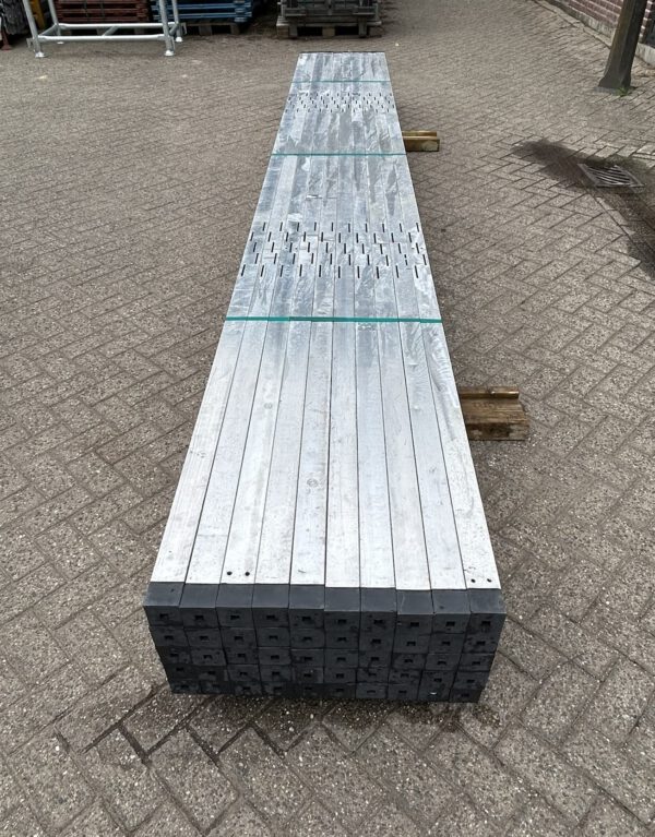 Aluminium metselprofielen/metselprofiel 5.10M gebruikt - Afbeelding 2