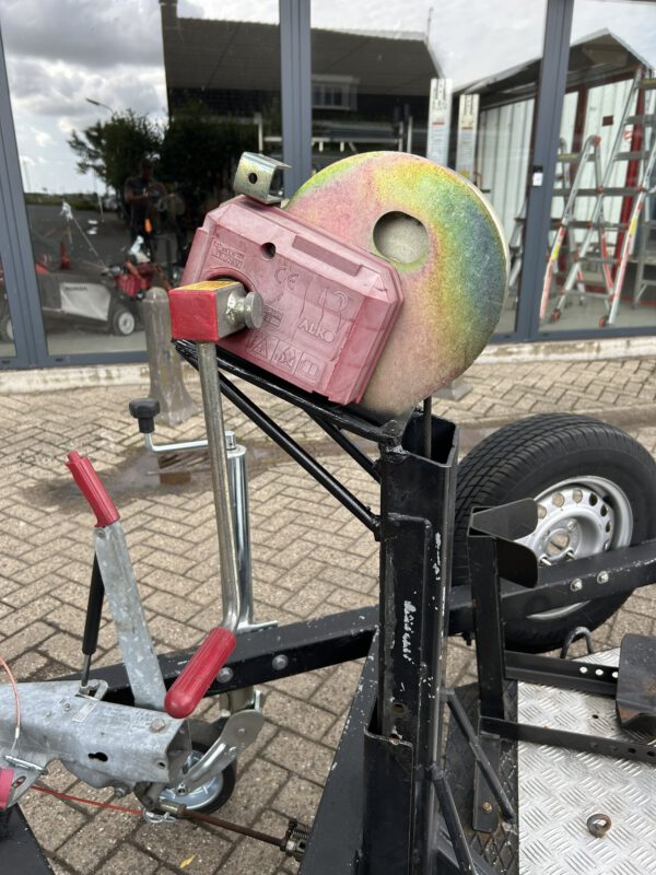 Eucontrailer zakbare motortrailer 260x150CM 1100KG geremd - Afbeelding 8