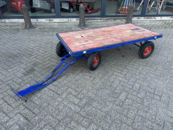 Handtrekwagen/handtrek wagen/transportwagen 200x100CM - Afbeelding 2
